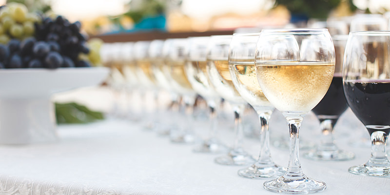 Types of Wine for Wedding